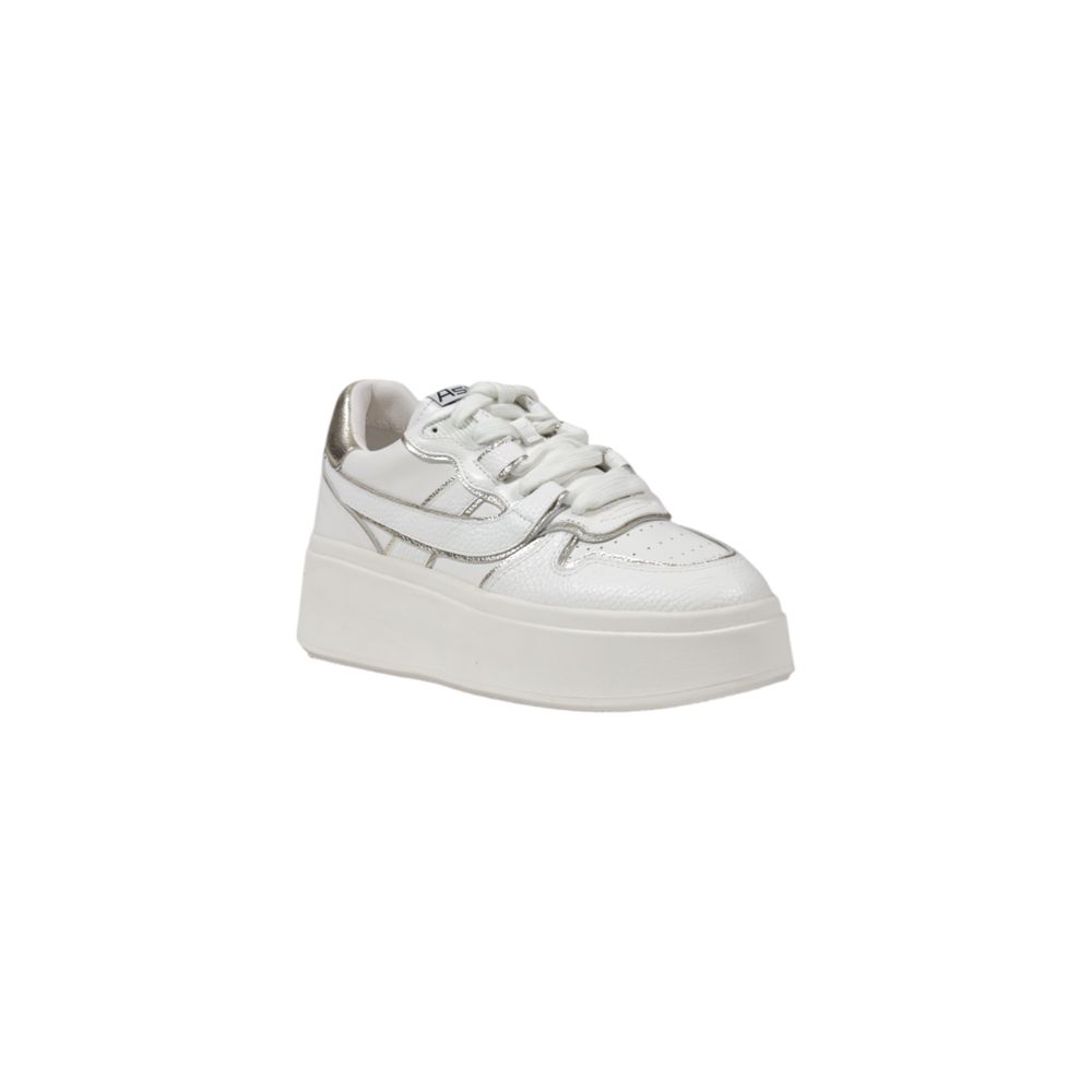 ASH White Leather Platform Sneakers ASH