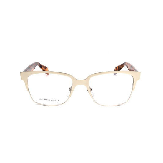 Alexander McQueen Bicolor Metal Glasses (Frames) Alexander McQueen
