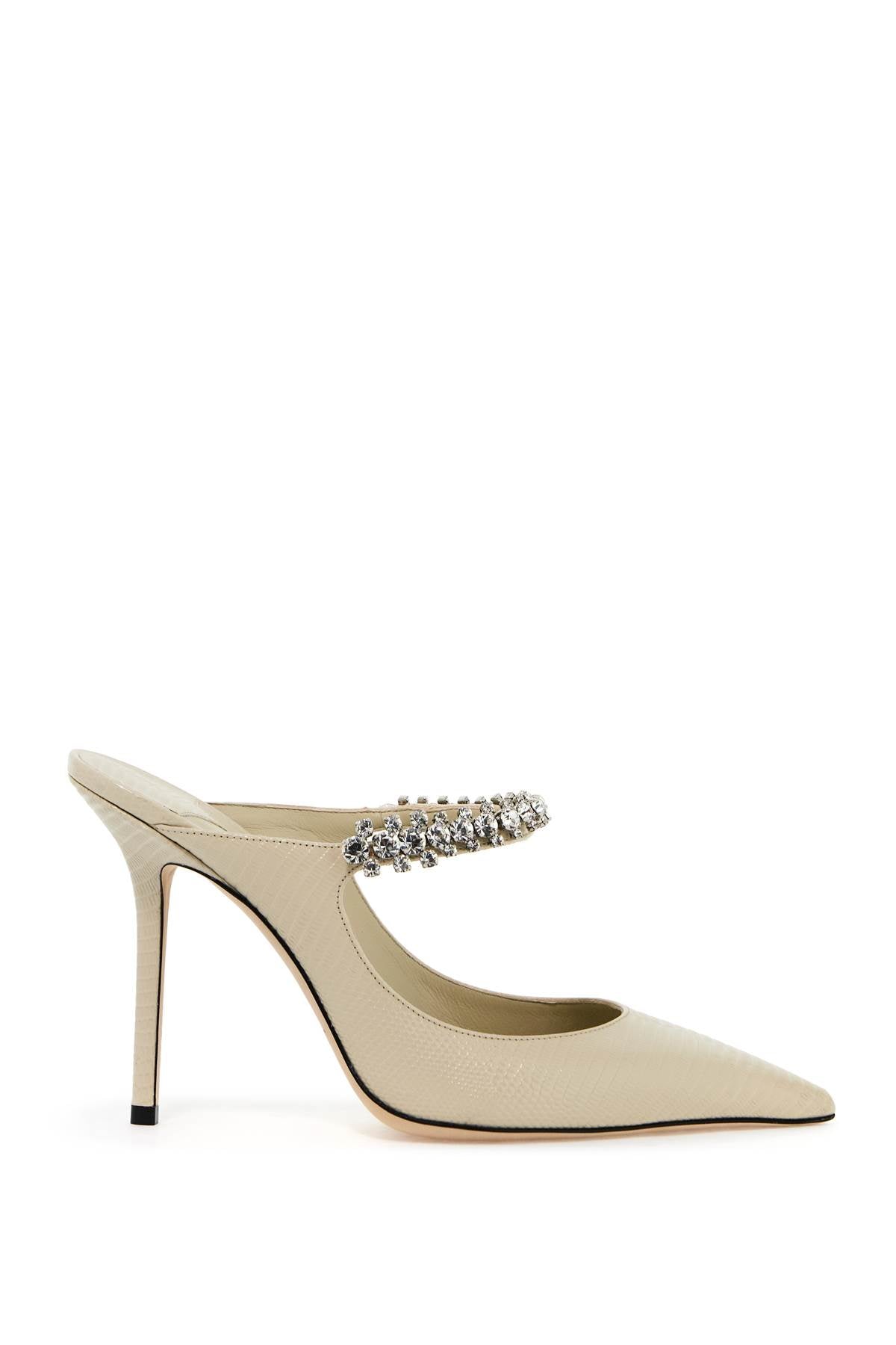 Jimmy Choo lizard-embossed leather bing mules Mules Jimmy Choo