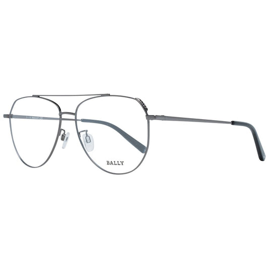 Bally Gray Metal Glasses (Frames) Bally