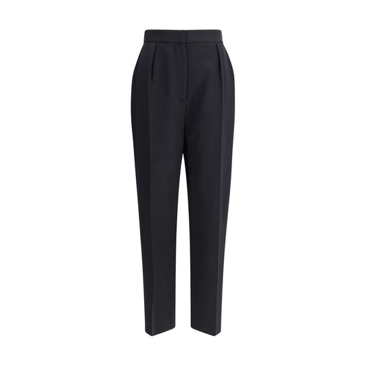 Balmain Black Wool Dress Pants Balmain