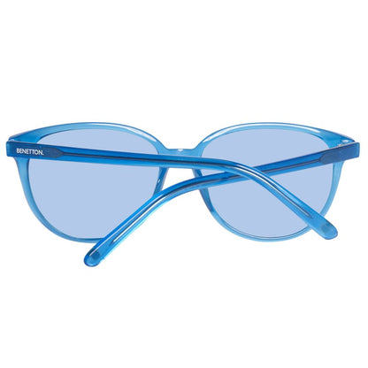 Benetton Blue Plastic Sunglasses Benetton