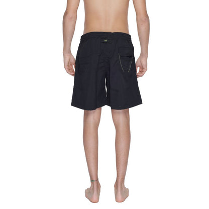 Blauer Black Polyamide Swim Shorts