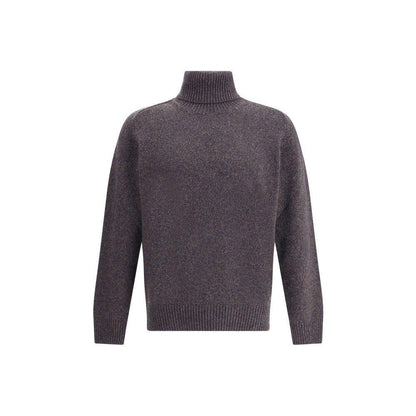 Brooksfield Multicolor Fleece Wool Turtleneck Brooksfield