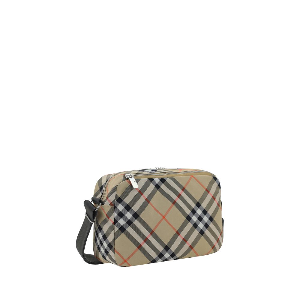 Burberry Beige Polyester Shoulder Bag Burberry
