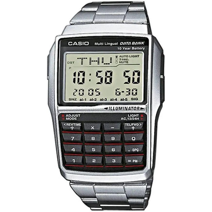 CASIO Mod. DATABANK CALCULATOR STEEL WATCHES CASIO