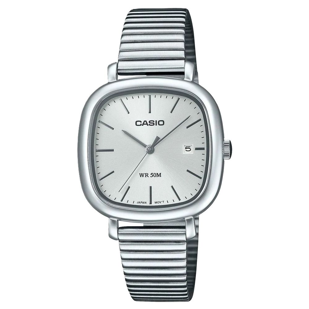 CASIO COLLECTION Mod. DATE SQUARE - SILVER WATCHES