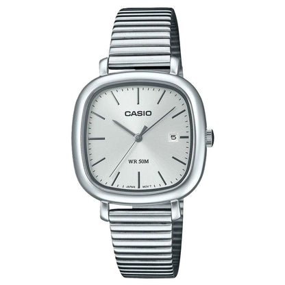 CASIO COLLECTION Mod. DATE SQUARE - SILVER WATCHES