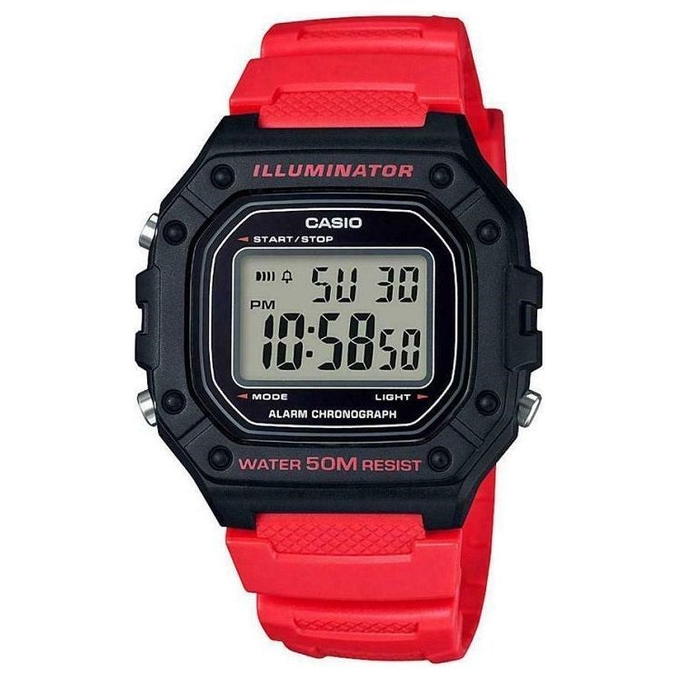 ?CASIO TIMELESS COLLECTION Mod. SPORT ILLUMINATOR WR 50M. ALARM. CHRONOGRAPH - BLACK - VIVID (Brilliant color) CASIO COLLECTION & VINTAGE