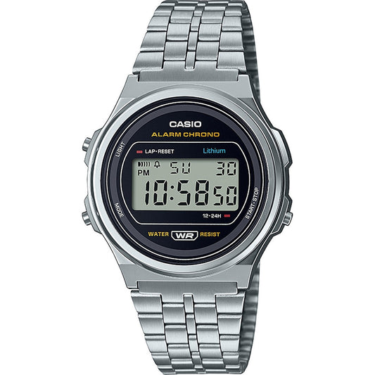 CASIO VINTAGE Mod. ROUND - BLACK
