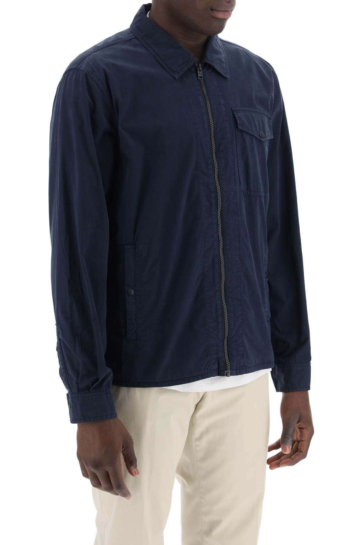 Woolrich cotton overshirt for Vests Woolrich