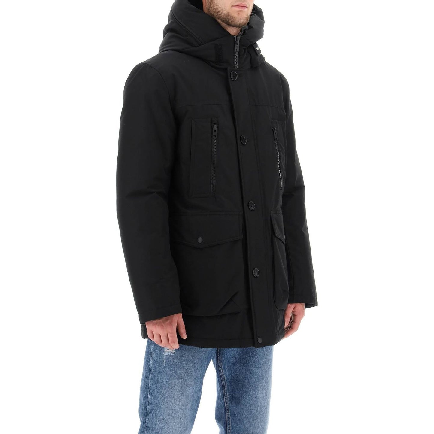 Woolrich 'arctic' parka in ramar fabric Jackets Woolrich