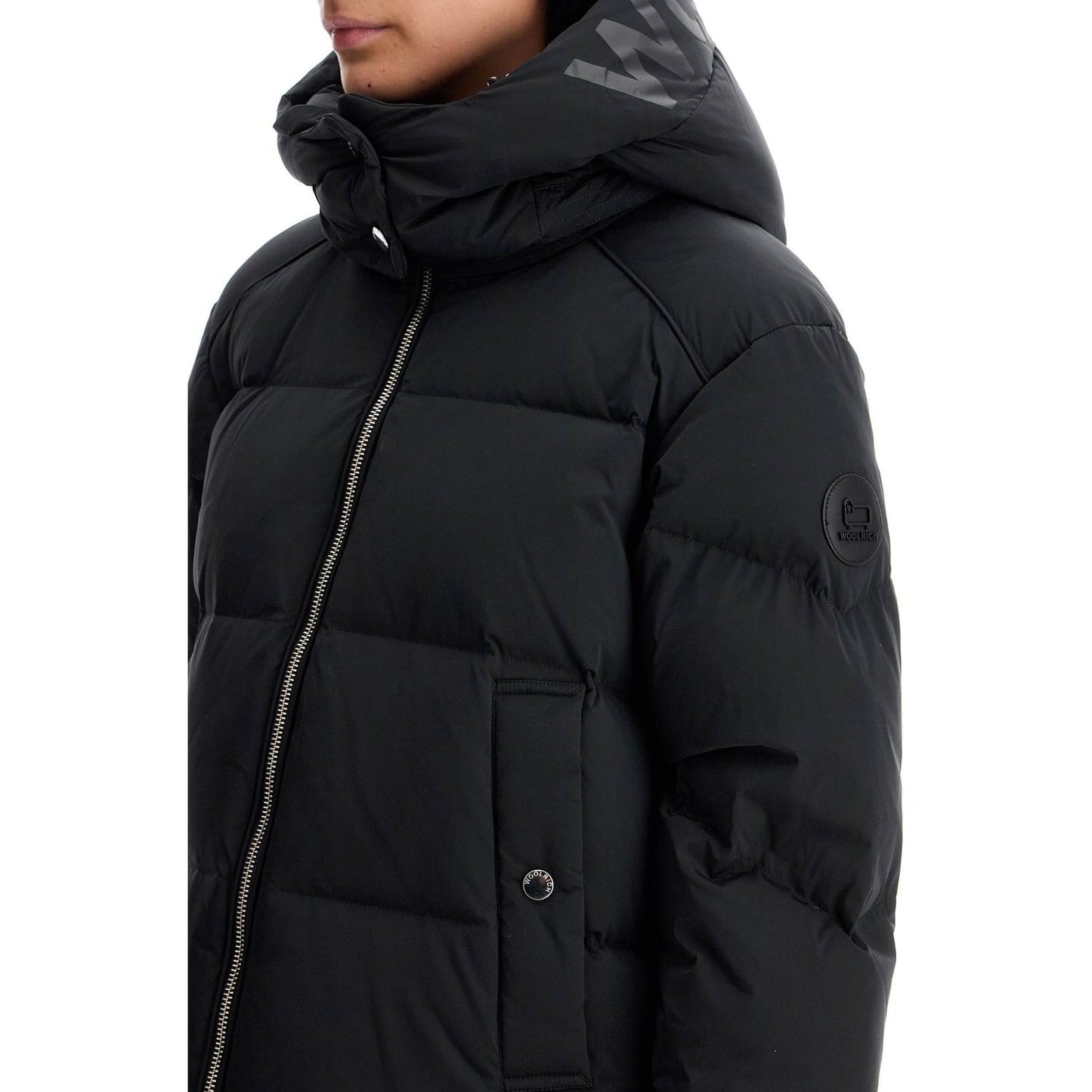 Woolrich short alsea down jacket