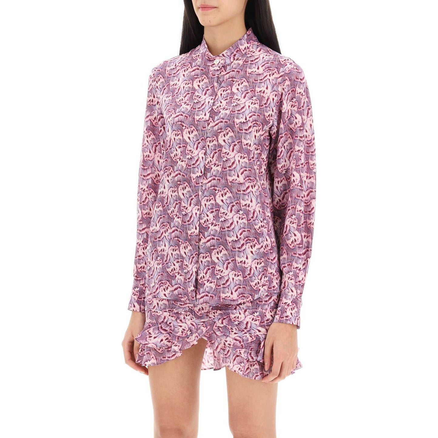 Isabel Marant ilda floral georgette shirt Topwear Isabel Marant