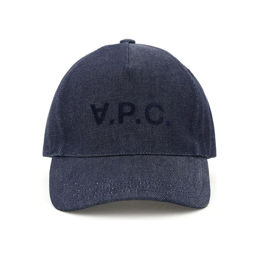 A.P.C. eden denim baseball cap