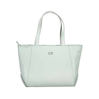 Calvin Klein Azzurro Polyurethane Women Handbag