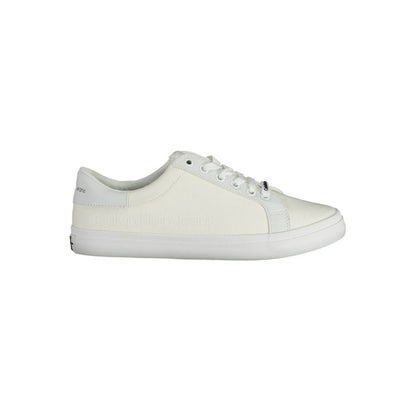Calvin Klein Bianco Cotton Women Sneaker