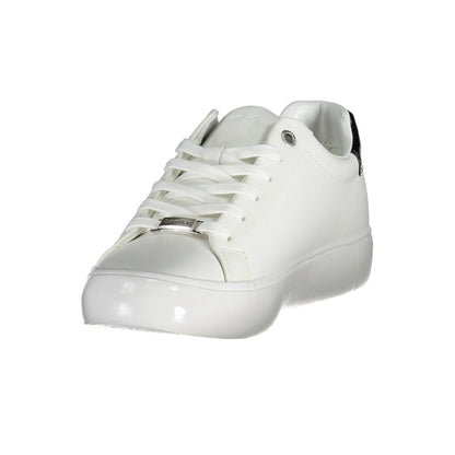 Calvin Klein Bianco Pelle Women Sneaker
