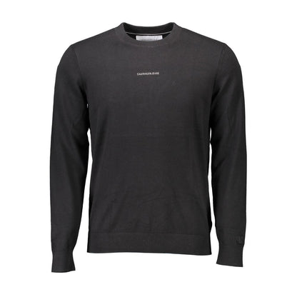 Calvin Klein Black Cotton Men's Sweater