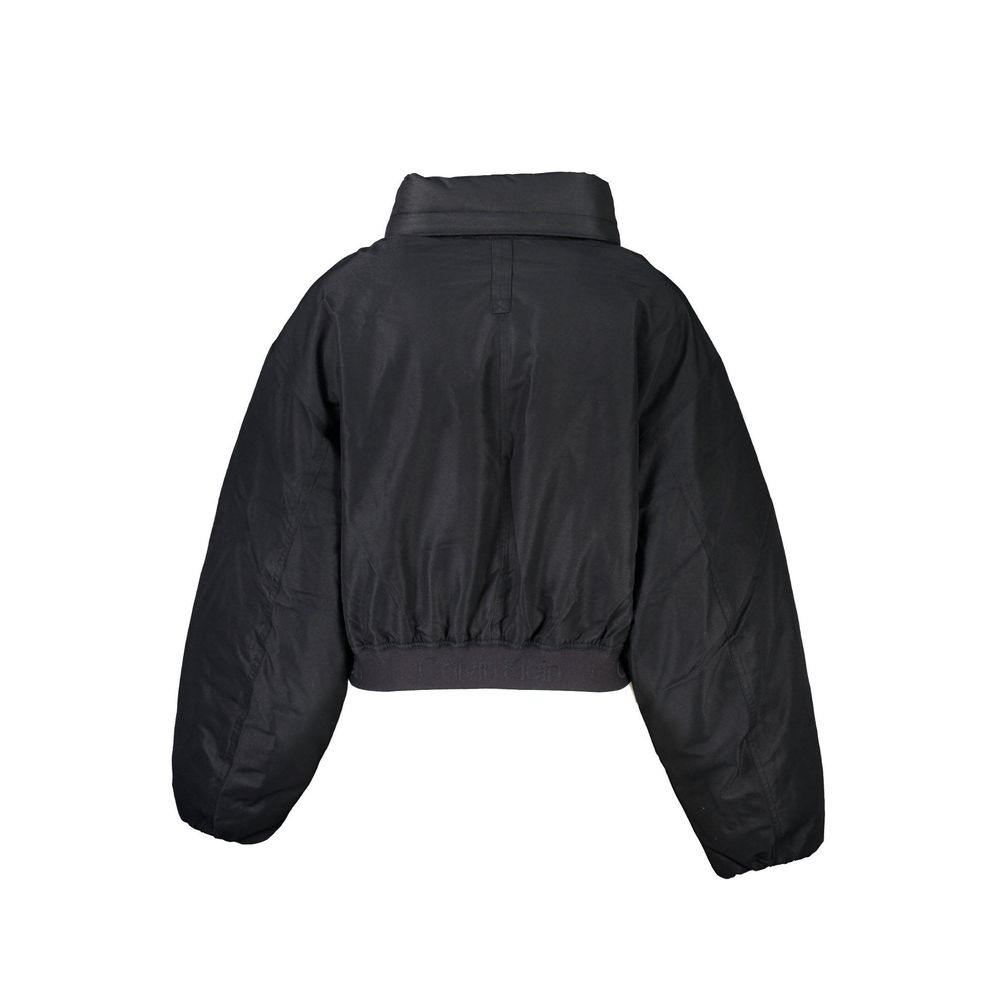 Calvin Klein Black Polyester Women's Jacket