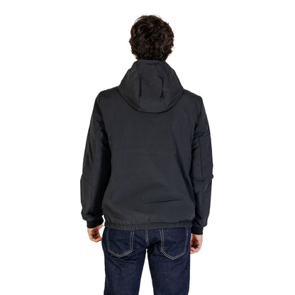 Calvin Klein Black Recycled Polyester Shell Jacket