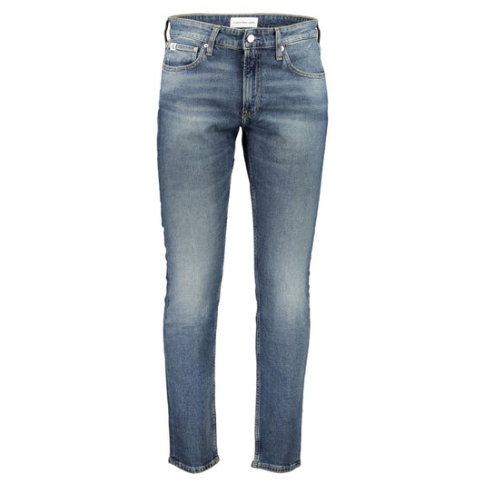 Calvin Klein Blue Cotton Men's Jeans