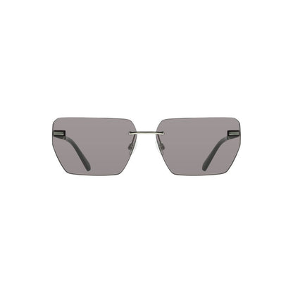 Calvin Klein Gray Metal Men Sunglasses