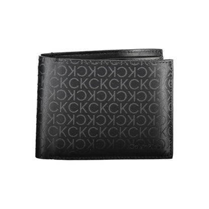 Calvin Klein Nero Polyester Men's Wallet