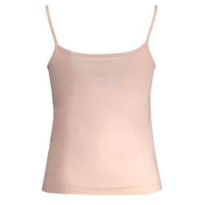 Calvin Klein Rosa Cotton Women Canotta