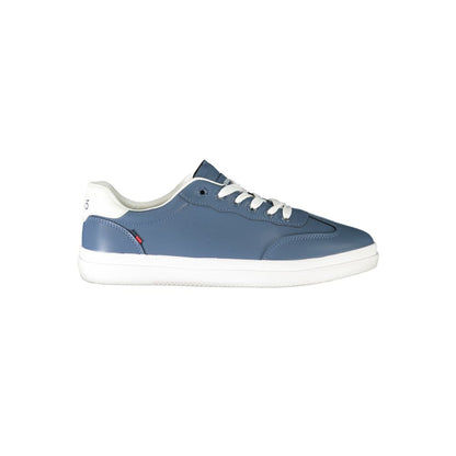 Carrera Blu Poliuretano Men Sneaker