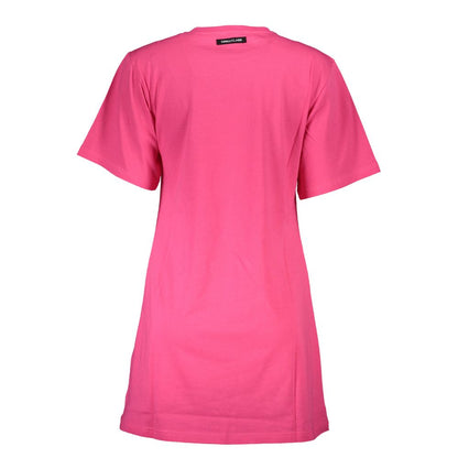 Cavalli Class Rosa Cotton Women T-Shirt