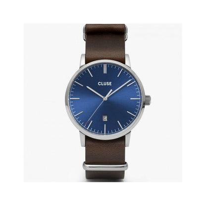 Cluse Brown Leather Dress Watch Cluse