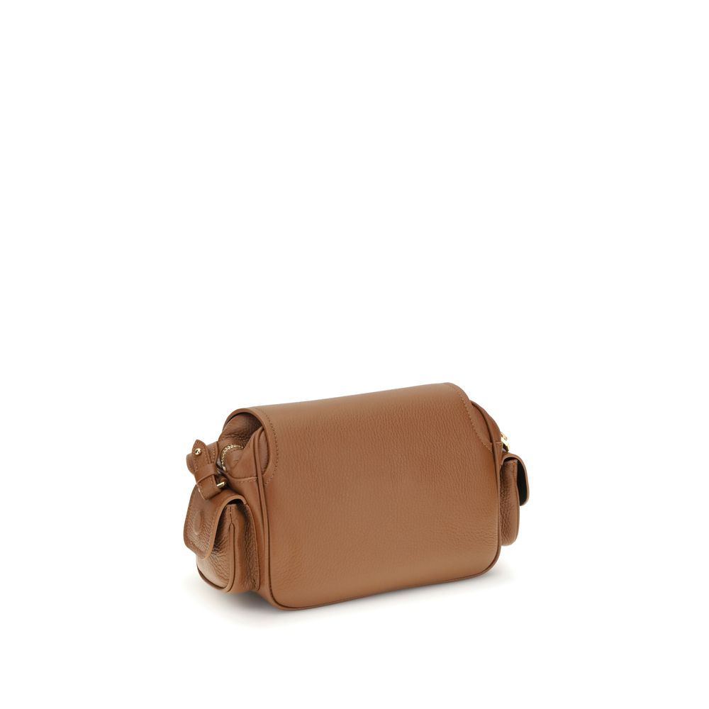 Coccinelle Brown Leather Shoulder Bag