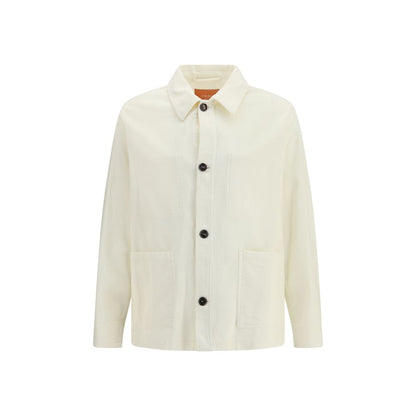 Cruna Cream Cotton Coat Cruna