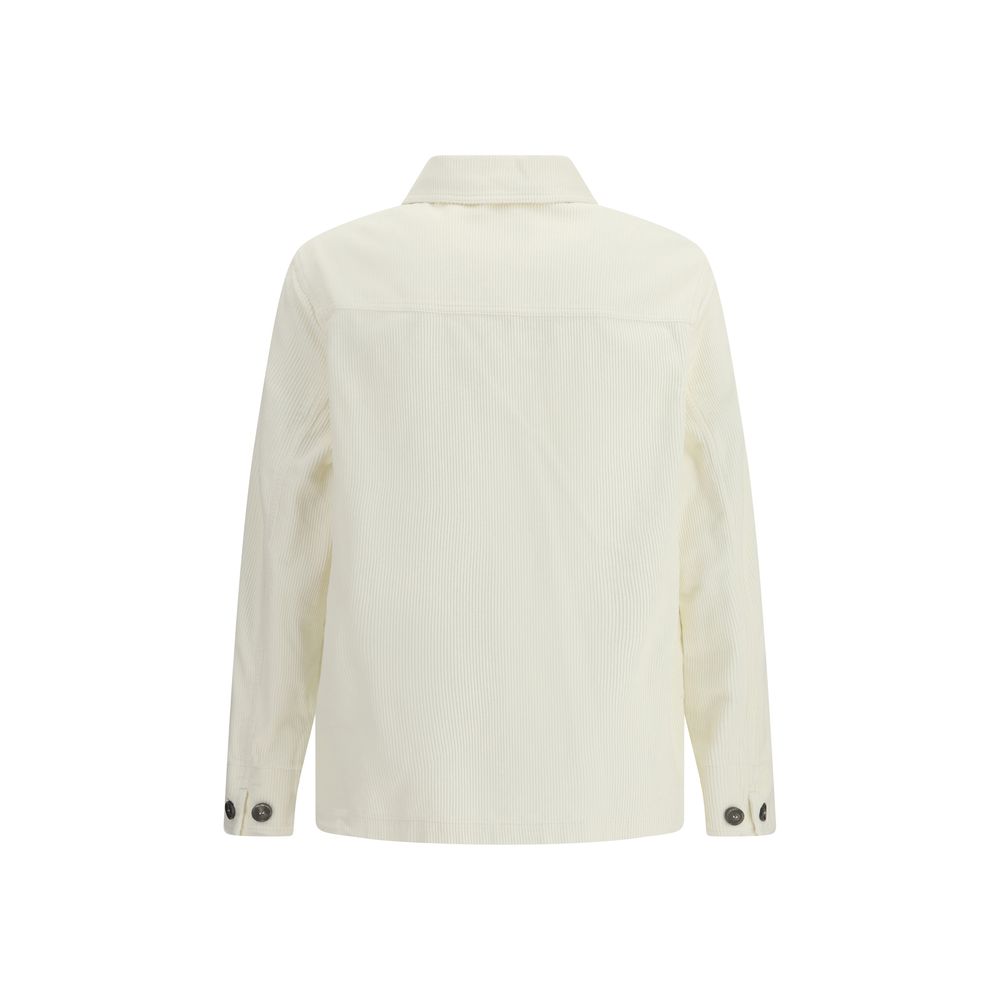 Cruna Cream Cotton Coat Cruna