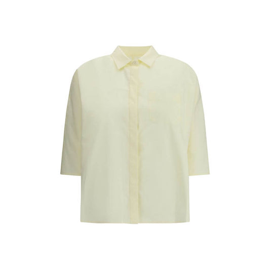 Cruna Yellow Cotton Blouse Cruna