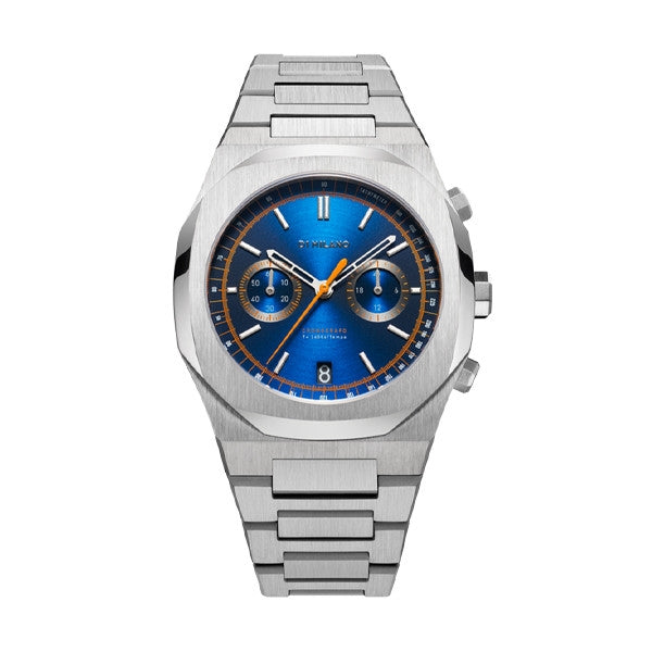 D1 MILANO Mod. CHRONOGRAPH ROYAL BLUE - RE-STYLE EDITION WATCHES D1 MILANO