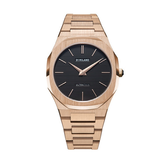 D1 MILANO Mod. ULTRA THIN ROSE GOLD - RE-STYLE EDITION-0