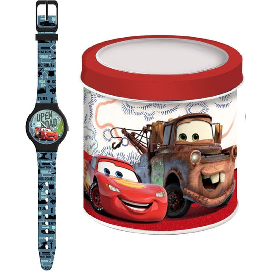 DISNEY KID WATCH Mod. CARS - Tin box CARTOON