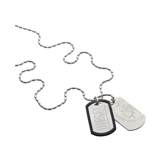 DIESEL JEWELS JEWELRY Mod. DX0011040 DESIGNER FASHION JEWELLERY DIESEL JEWELS Light Gray