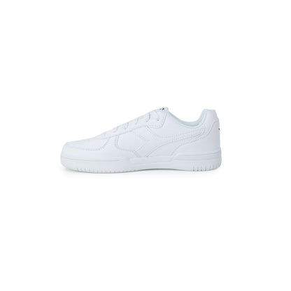 Diadora White Artificial Leather Low Top Sneakers Diadora