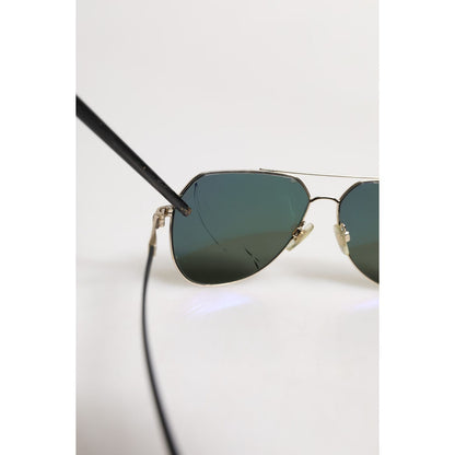 Dolce & Gabbana Black 18K Gold Plated Polarized Steel DG2133K Sunglasses