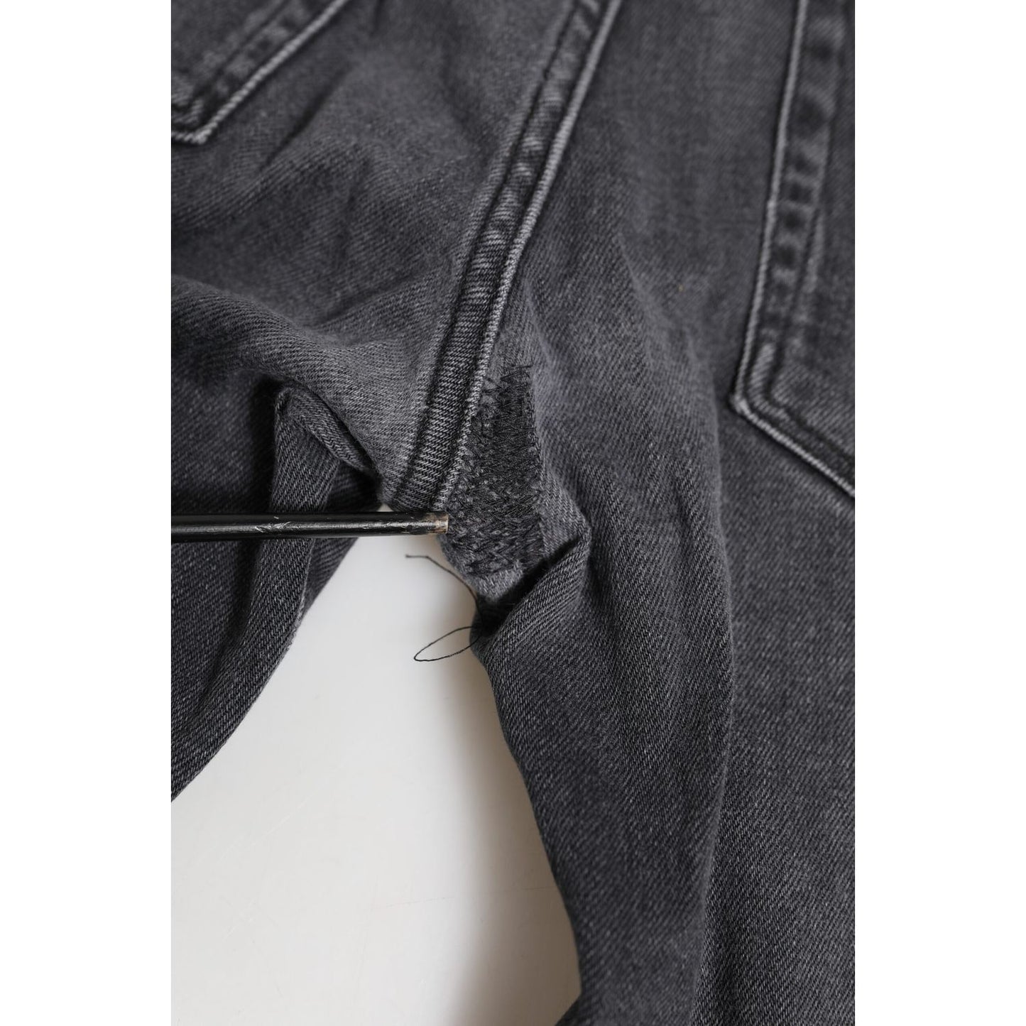 Dolce & Gabbana Black Cotton Skinny Men Denim Trouser Jeans Dolce & Gabbana