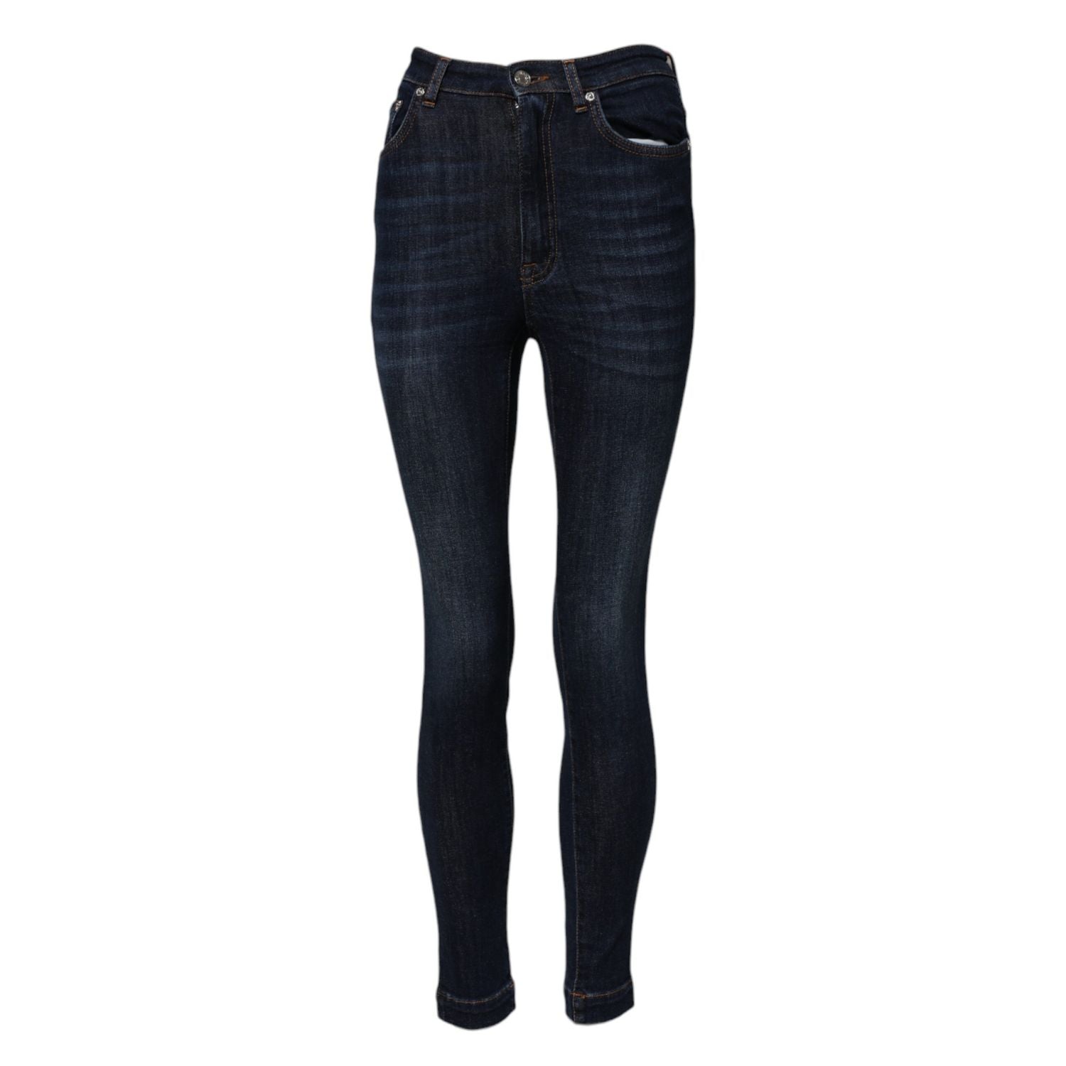 Dolce & Gabbana Blue GRACE High Waist Skinny Denim Jeans