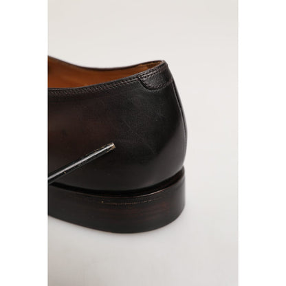 Dolce & Gabbana Brown Leather Lace Up Dress Men Derby Shoes