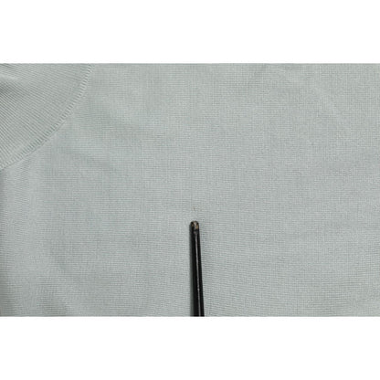 Dolce & Gabbana Gray Turtle Neck 3/4 Sleeves Pullover Top