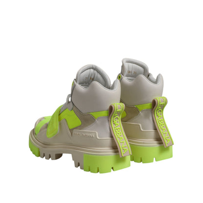 Dolce & Gabbana Multicolor Trekking Boots Sneakers Shoes