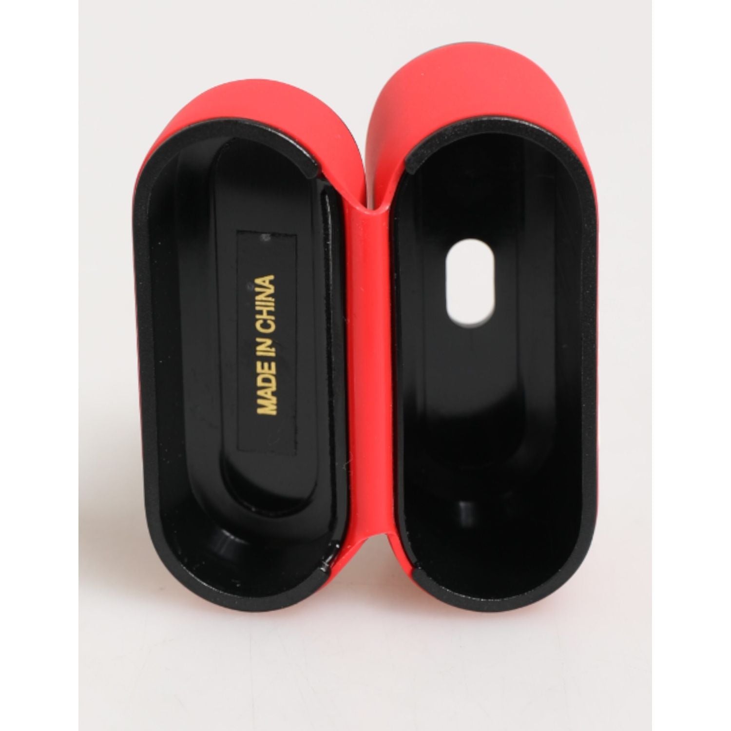 Dolce & Gabbana Red PVC DG Logo Embossed Men Flip Holder  Airpods Case