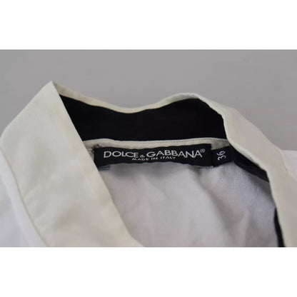 Dolce & Gabbana White Cotton LOVE Print Top Blouse T-shirt Dolce & Gabbana