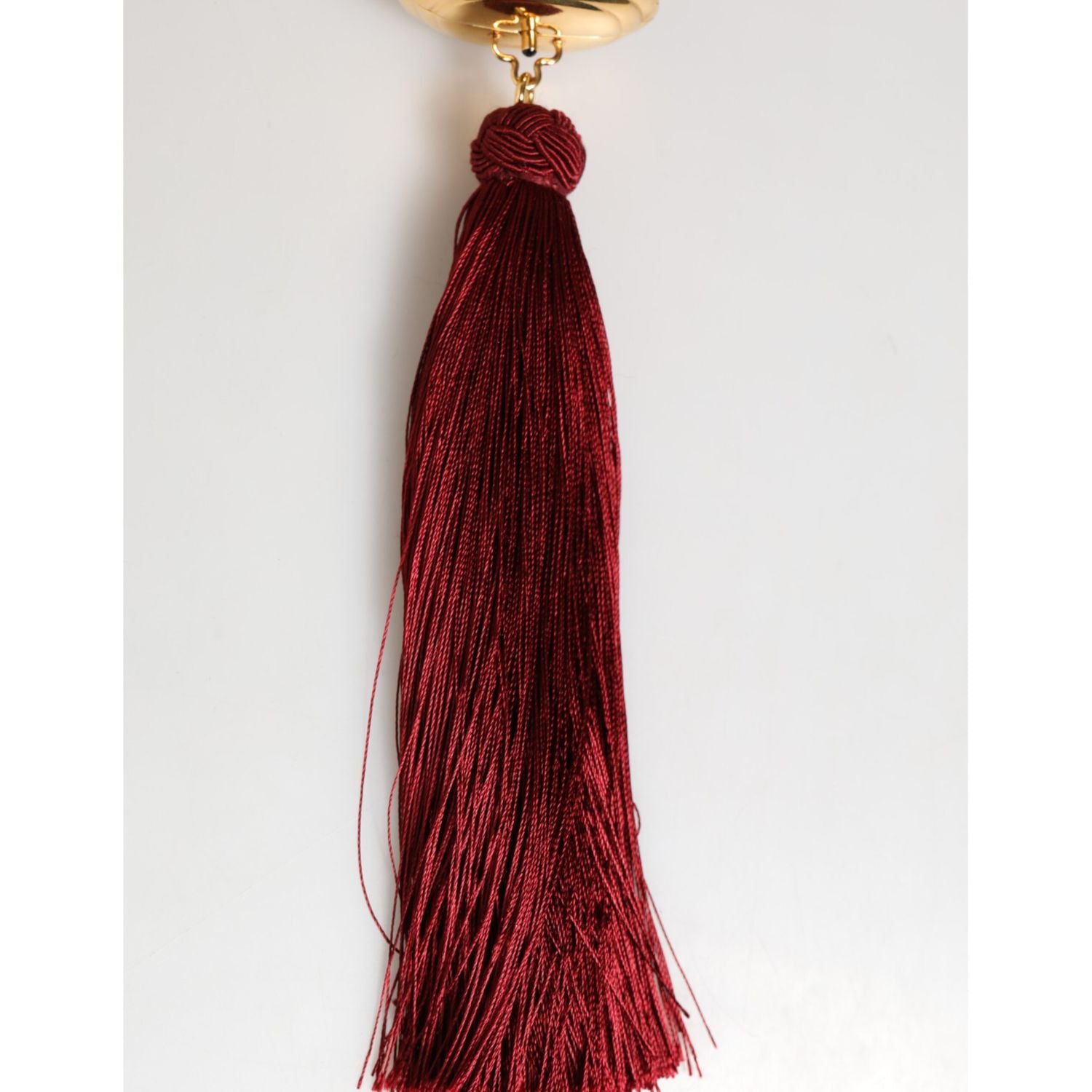 Dolce & Gabbana White Resin Gold Metal Crossbody Mini Purse Pendant Bag